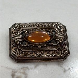 Vintage Etruscan style brooch